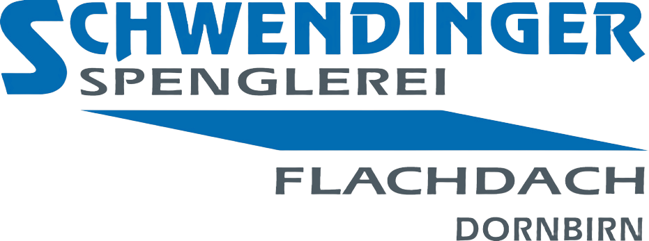 Das vorhandene Schwendinger-Dornbirn-Logo unverändert beibehalten und ausschließlich den weißen Hintergrund vollständig transparent machen. Logo, Farben, Text und Proportionen nicht verändern.